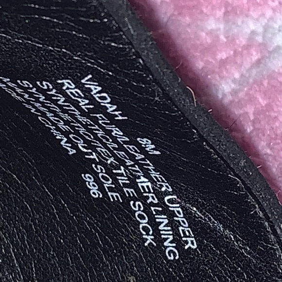 Black Leopard Print Vadah D'orsay Pumps Size US 8 - Picture 2 of 8